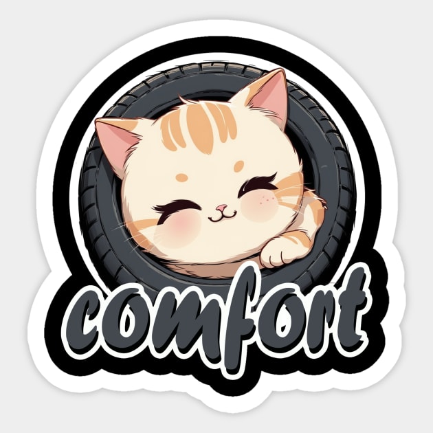 Their comfort is truly admirable Sticker by soaktrendingworld